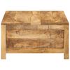 vidaXL Coffee Table 80x55x30 cm Solid Wood Mango