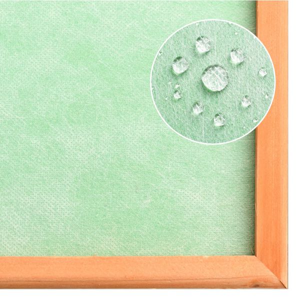 vidaXL Rabbit Hutch Solid Pine & Fir Wood 310x70x87 cm