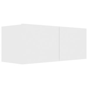 vidaXL TV Cabinet White 80x30x30 cm Engineered Wood