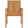 vidaXL Garden Dining Chairs 2 pcs Solid Wood Acacia