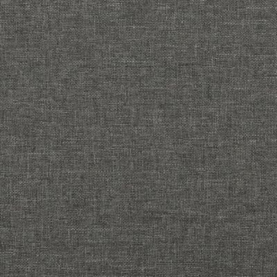 vidaXL Bed Frame without Mattress Dark Grey 183x203 cm King Fabric, dark grey vidaXL Bed Frame without Mattress Dark Grey 183x203 cm King Fabric
