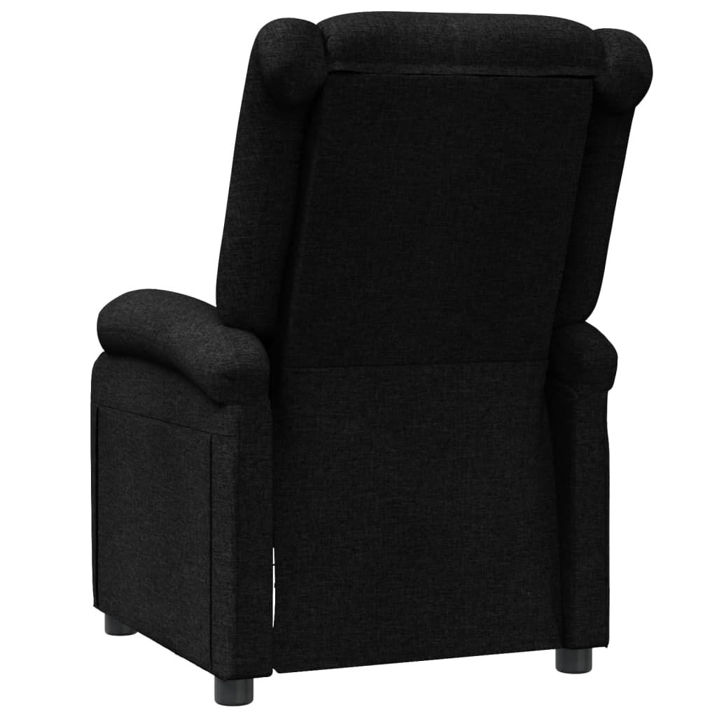 vidaXL Recliner Chair Light Grey Fabric