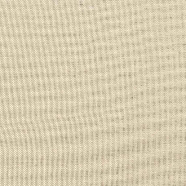 vidaXL Floor Sofa Bed 2-in-1 Cream 112x174x55 cm Fabric