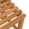 vidaXL Garden Bench 180 cm Solid Teak Wood