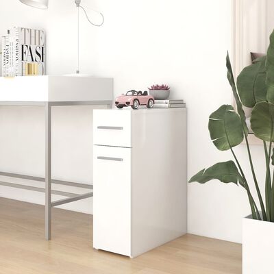 vidaXL Apothecary Cabinet White 20x45.5x60 cm Engineered Wood, white vidaXL Apothecary Cabinet White 20x45.5x60 cm Engineered Wood