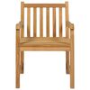 vidaXL 7 Piece Garden Dining Set 150x90 cm Solid Teak Wood
