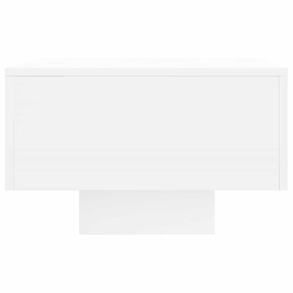 vidaXL Coffee Table White 100x49.5x31 cm Engineered Wood