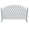 vidaXL Trellis Fence Solid Firwood 1.8x1 m Grey