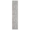 vidaXL Apothecary Cabinet Concrete Grey 30x42.5x150 cm Engineered Wood