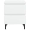 vidaXL Bed Cabinets 2 pcs White 40x35x50 cm Engineered Wood
