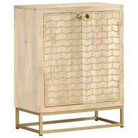 vidaXL Sideboard with 2 Doors 55x30x70 cm Solid Wood Mango