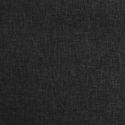 vidaXL Bar Stools 2 pcs Black Fabric, black vidaXL Bar Stools 2 pcs Black Fabric