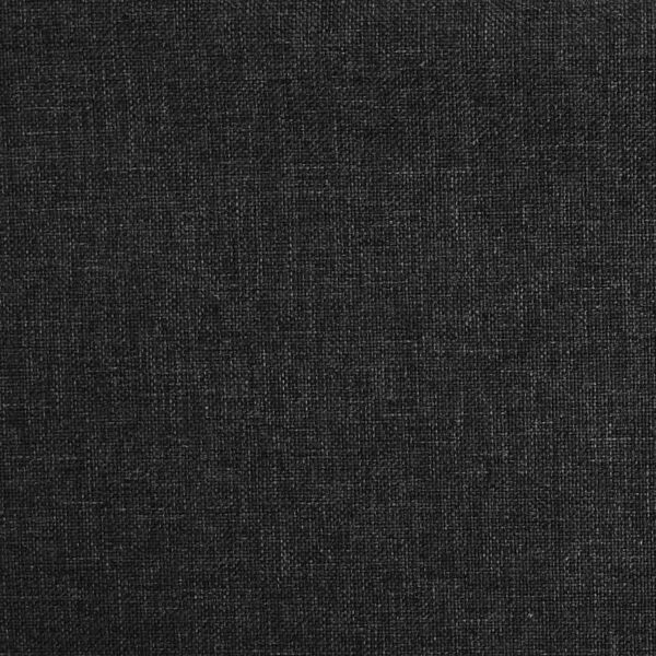 vidaXL Bar Stools 2 pcs Black Fabric