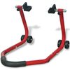 vidaXL Motorcycle Rear Paddock Stand Red