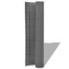 vidaXL Double-Sided Garden Fence PVC 90x300 cm Grey