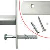 Adjustable Security Grille for Windows with 4 Crossbars 1000-1500 mm