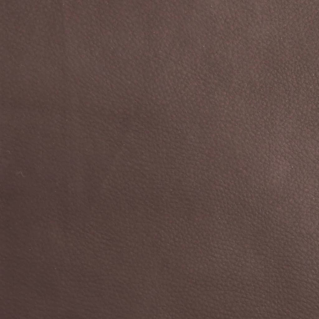 vidaXL Recliner Chair Brown Faux Leather