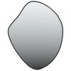 vidaXL Wall Mirror Black 60x50 cm