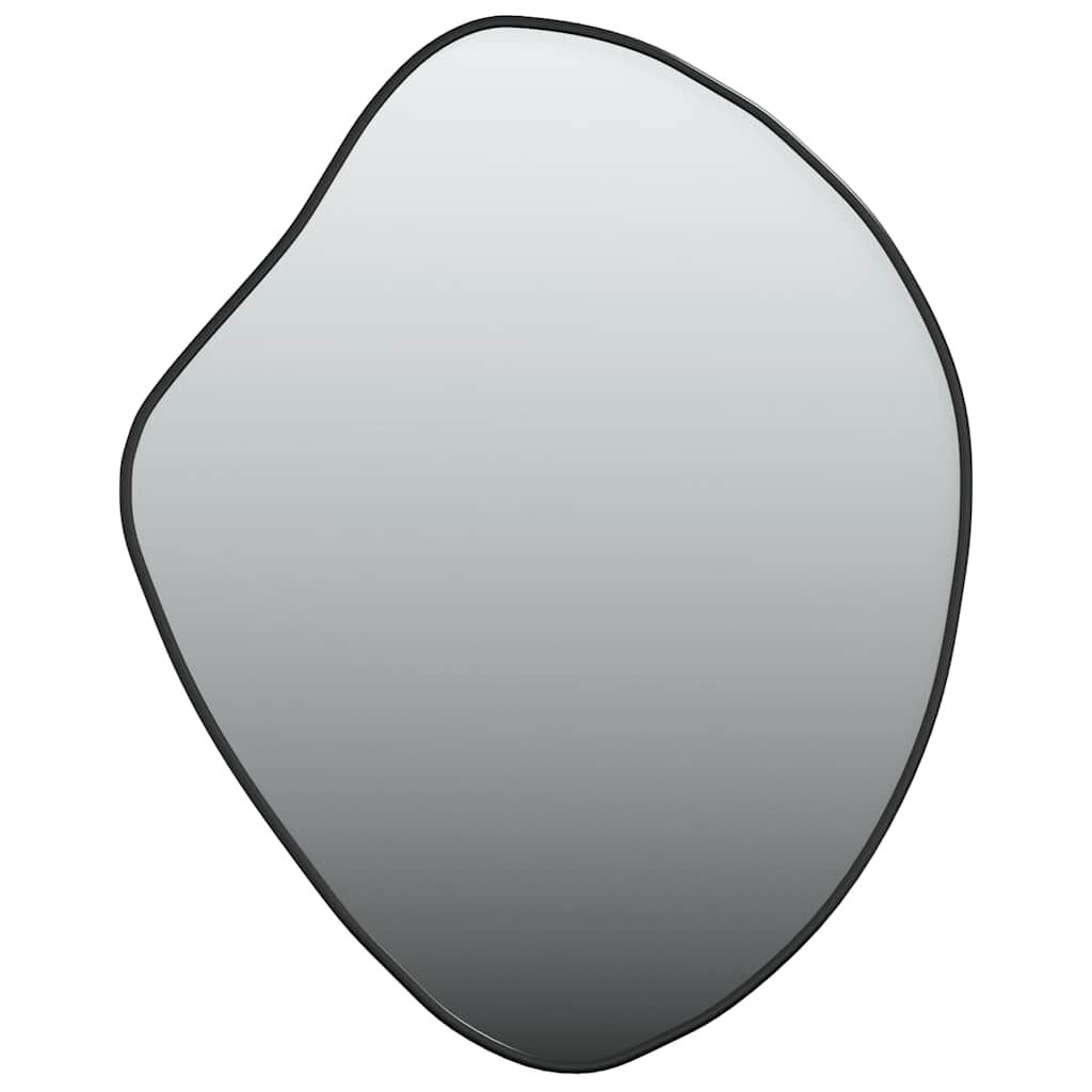 vidaXL Wall Mirror Black 60x50 cm