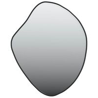 vidaXL Wall Mirror Black 60x50 cm, black vidaXL Wall Mirror Black 60x50 cm