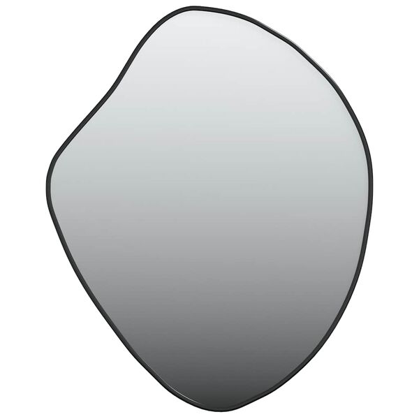 vidaXL Wall Mirror Black 60x50 cm