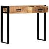 vidaXL Console Table 90x30x75 cm Solid Mango Wood