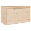 vidaXL Wall Cabinet | Pine | Solid Pinewood | Medium | Wall Cabinet