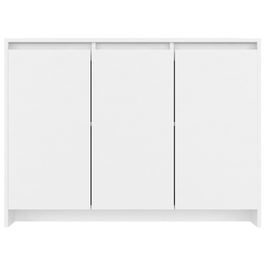 vidaXL Sideboard White 102x33x75 cm Engineered Wood