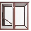 vidaXL Outdoor Chicken Cage Hen House with 1 Egg Cage Brown Wood