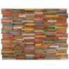 vidaXL Wall Cladding Panels 10 pcs 1.03 m&sup2; Solid Teak Wood