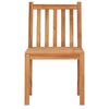 vidaXL 3 Piece Garden Dining Set 80x80 cm Solid Teak Wood