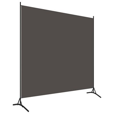 vidaXL 1-Panel Room Divider Anthracite 175x180 cm, anthracite vidaXL 1-Panel Room Divider Anthracite 175x180 cm