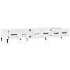 vidaXL TV Cabinet White 150x34,5x30 cm Engineered Wood