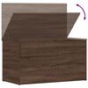 vidaXL Storage Chest Brown Oak 84x42x46 cm Engineered Wood