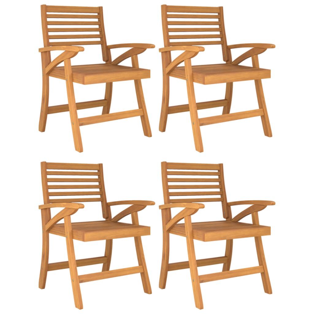 vidaXL 5 Piece Garden Dining Set Solid Wood Acacia