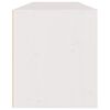 vidaXL TV Cabinets 3 pcs White Solid Wood Pine