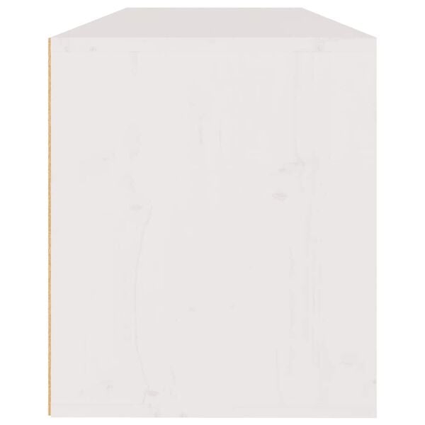 vidaXL TV Cabinets 3 pcs White Solid Wood Pine