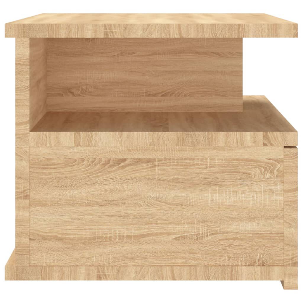 vidaXL Floating Nightstands 2 pcs Sonoma Oak 40x31x27cm Engineered Wood