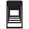 vidaXL Nesting Tables 3 pcs Black Engineered Wood