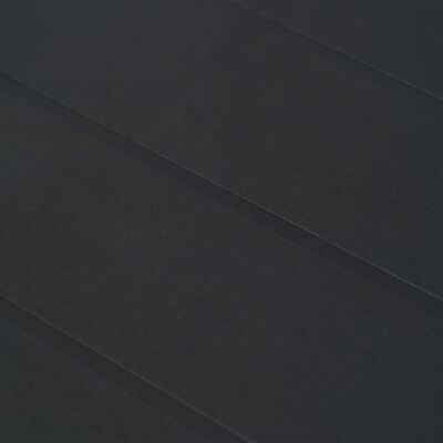 vidaXL Garden Table Anthracite 220x90x72 cm Plastic Rattan Look, anthracite vidaXL Garden Table Anthracite 220x90x72 cm Plastic Rattan Look