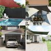 vidaXL Sunshade Sail 160 g/m² Cream 2.5x3 m HDPE