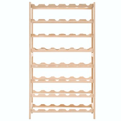 vidaXL Wine Rack Cedar Wood 57.5x28x102 cm