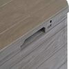 vidaXL Garden Storage Box 90 L Brown