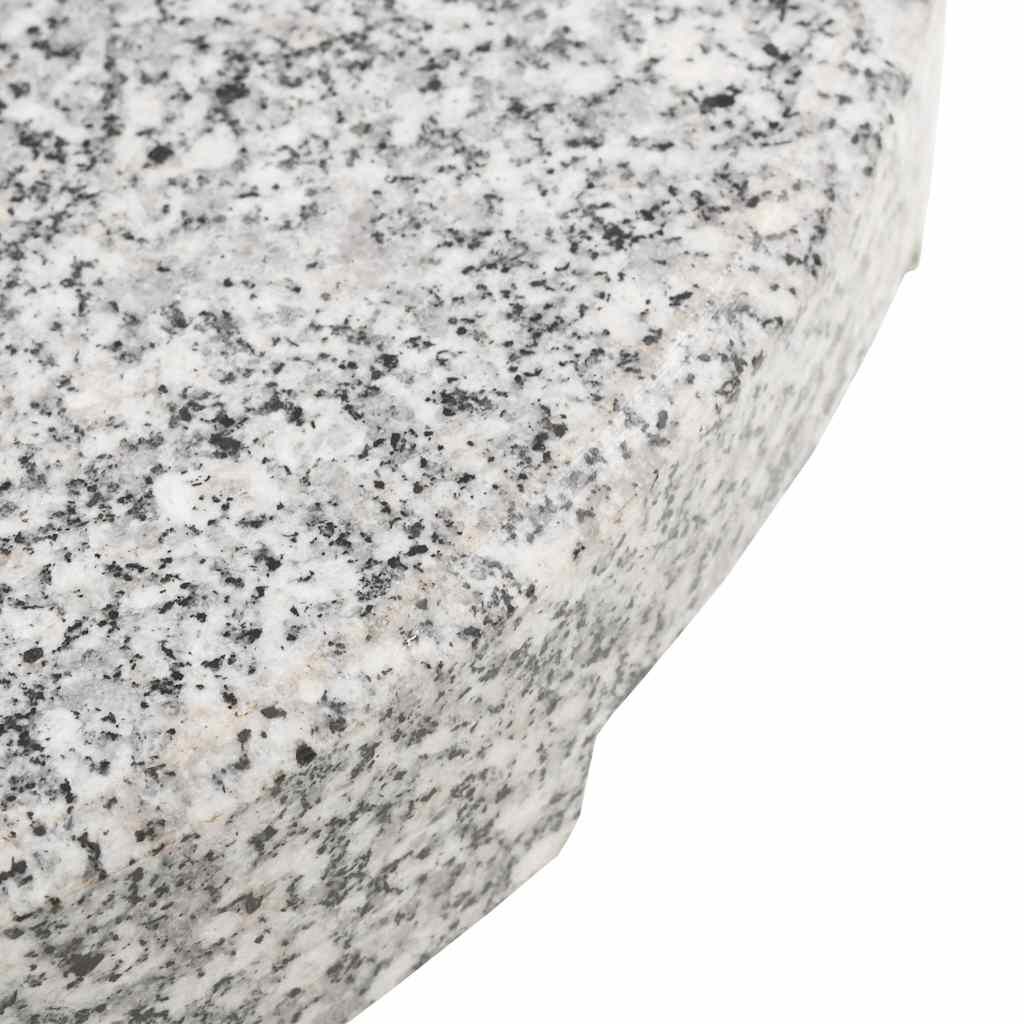 vidaXL Parasol Base Granite Round 20 kg