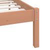 vidaXL Bed Frame without Mattress Honey Brown Solid Wood 160x200 cm