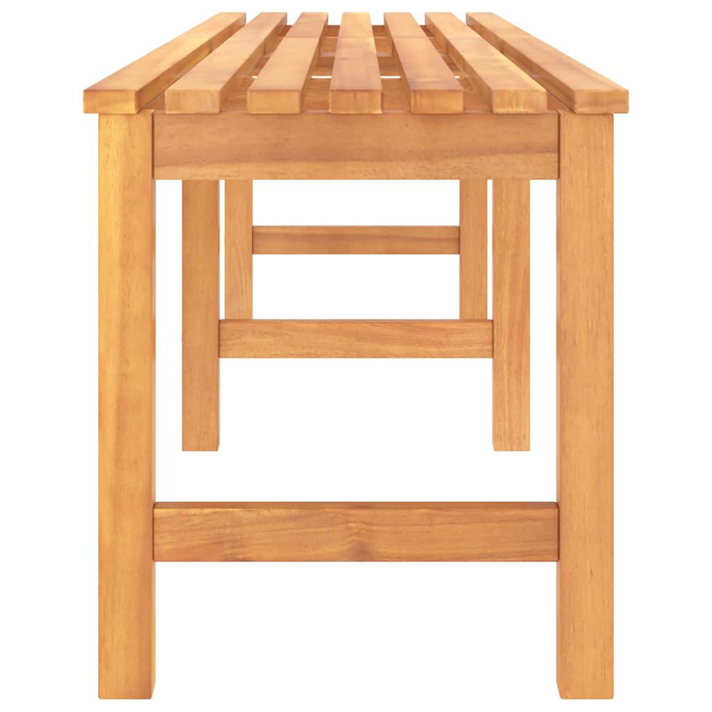 vidaXL Garden Bench 180 cm Solid Teak Wood