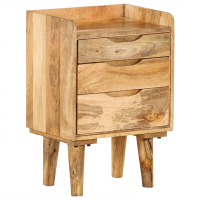 vidaXL Bedside Cabinet Solid Mango Wood 40x30x59.5 cm,  vidaXL Bedside Cabinet Solid Mango Wood 40x30x59.5 cm