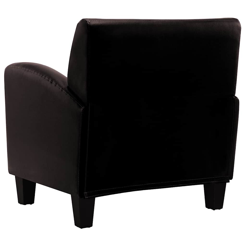 vidaXL Sofa Chair Dark Brown Faux Leather