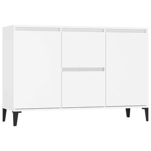 vidaXL Sideboard White 102x35x70 cm Engineered Wood