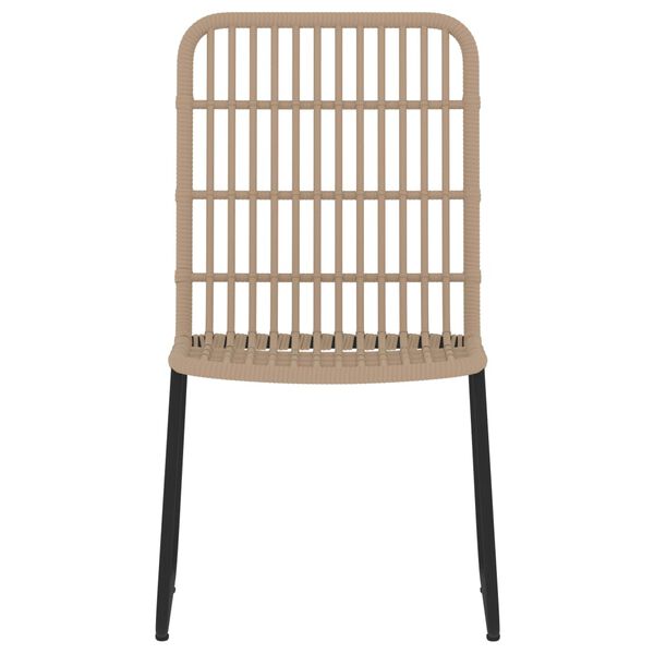 vidaXL 3 Piece Garden Dining Set Oak